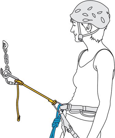 PETZL Connect Adjust Lanyard - Single Adjustable for Climbing and Mountaineering - Buy Online on GoSupps.com