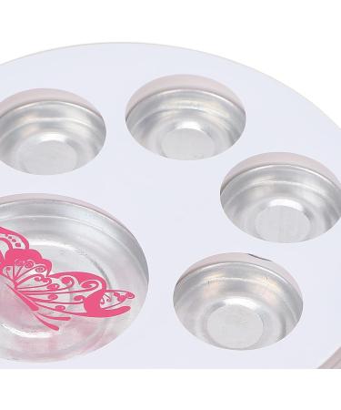Empty Eyeshadow Plate 5 Grids DIY Refillable Eyeshadow Storage Box for Blush Brow Powder - Buy Online on GoSupps.com