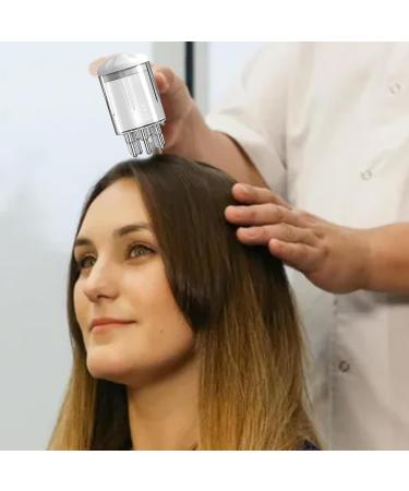 Zunishaone Scalp Oil Applicator Hair Proposal Bottle hair care bottle with integrated massage tools for hydration and daily maintenance white - Buy Online on GoSupps.com