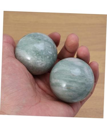 Buy 2 STK Marble Baoding Balls - Chinese Stone Massage Balls for Stress Relief | Heartstones Natural Massage Balls - Buy Online on GoSupps.com