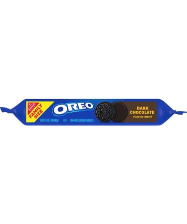 OREO Dark Chocolate Cr me Sandwich Cookies - Family Size 17 oz - Buy Online on GoSupps.com