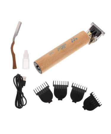 FOMIYES 1 Set T-Type Electric Pusher Electric Clipper Portable Bald Shavers for Men Head M quinas De Afeitar para Hombres Trimmer for Men Electric Clipper