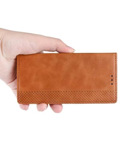 RankOne Flip Leather Case Cover for Motorola Moto G34 - Premium Brown Protection (6.5 Inches) - Buy Online on GoSupps.com