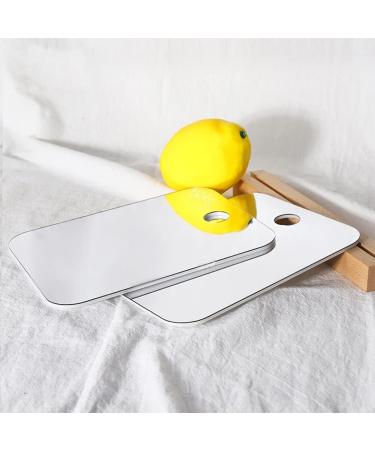 Fogless Shower Mirror - Anti-Fog Shaving & Makeup Mirror, Portable & Unbreakable - Ideal for Travel, Camping, Gym. Includes 1 Adhesive Hook - Buy Online on GoSupps.com