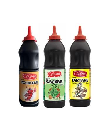 Colona Sauce Set: Cocktail – Caesar - Tartare (3x950ml)
