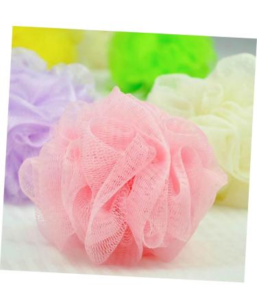 4PCS Bath Mesh Pouf Shower Sponge - Soft Bath Loofahs & Bath Balls for Luxurious Cleansing | International Shipping Available - Buy Online on GoSupps.com
