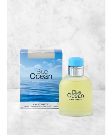 BLUE OCEAN POUR HOMME designer EDT cologne 3.4 oz. Citrus Aromatic fragrance for Men. - Buy Online on GoSupps.com