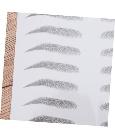 Housoutil 2pcs 3d Eyebrow Stickers Eye Brow Shaping Kit Brow Shaper Makeup Eyebrow Transfer Makeup Tools Hair - Buy Online on GoSupps.com