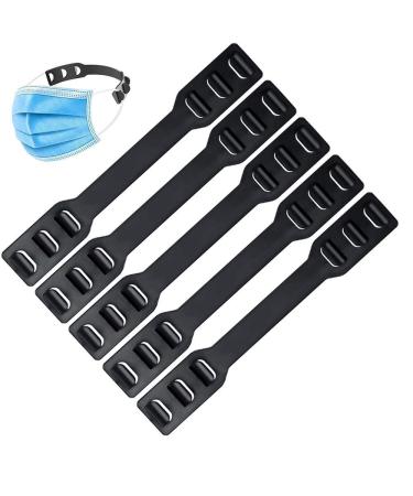 JHION 5 PCS Ear Strap Hook Safety Anti-Slip Comfortable 3 Gear Ear Cord Extension Buckle Ear Protector Holder Hook for Relieving Pressure and Pain for Ear