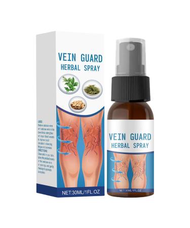 Davivian Varicose Vein Reducing Spray Varicose Vein Spray for Legs 30ml Soothing Solution for Calf Swelling for Women and Men's Legs