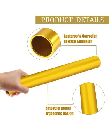 6Pcs Aluminum Relay Batons for Track & Field Events | Gold Team | Outdoor Sports Race Running Equipment - Buy Online on GoSupps.com