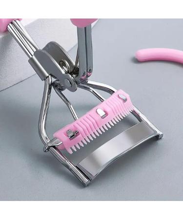 H&R Eyelash Curler 3 in 1 Lash Curler Kit with 5 Extra Replacement Refill Pads and 2 Eyebrow Brushes Eyelash Applicator Portable Makeup Tool for All Eye Shapes - Buy Online on GoSupps.com