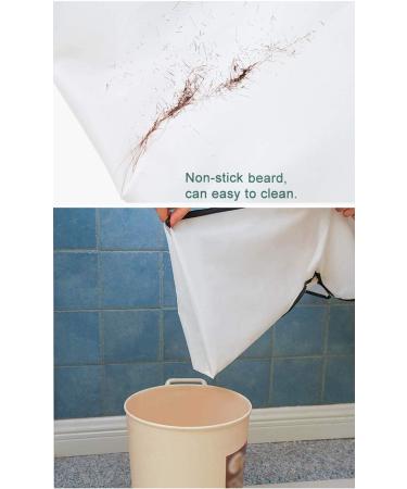 2-Pack Bart Apron for Beard - Waterproof Nylon Hair Catcher Cape for Men - Suction Cup Razor Collector - Buy Online on GoSupps.com