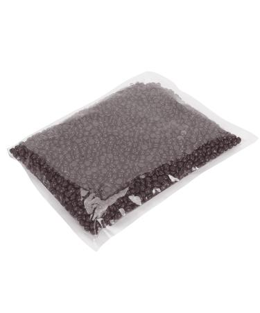 500g Hard Wax Beans for Hair Removal - Premium Solid Wax Beads for Men & Women (Brown) - Ideal for Smooth Skin | International Shipping Available - Buy Online on GoSupps.com