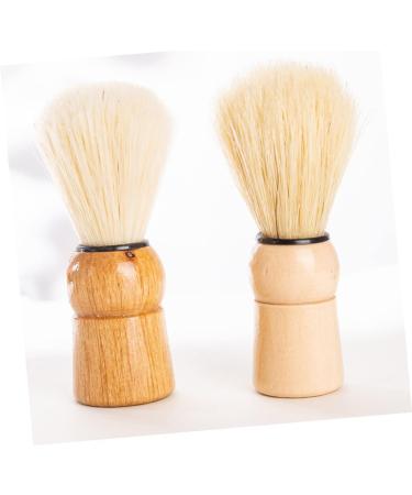 Magiclulu Wooden Handle Razor Brush - Premium Shaving Brush for Men | Perfect Father's Day Gift - Buy Online on GoSupps.com