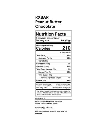 RXBAR Chocolate Variety Pack 2.0 - High Protein Snack - Gluten Free Protein Bar - 1.83 oz (Pack of 24) - Buy Online on GoSupps.com
