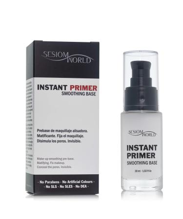 sesioMWorld Sesiomworld Instant Smoothing Makeup Prebase Transparent Paraben-Free 30 ml (140 g)