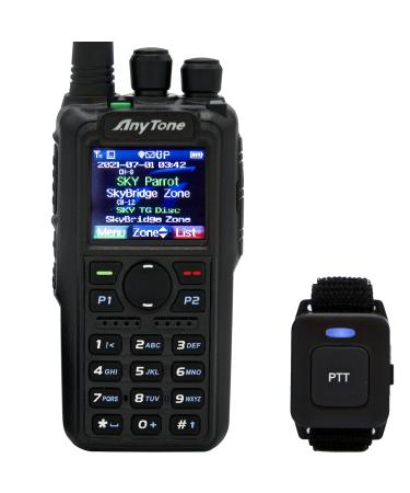 AnyTone AT-D878UVII Plus  Dual Band DMR/Analog 7W VHF, 6W UHF  w/Free $97 Training Course  Bluetooth PTT - Digital/Analog APRS RX & TX - 500K Contacts Plus Great Support from BridgeCom!