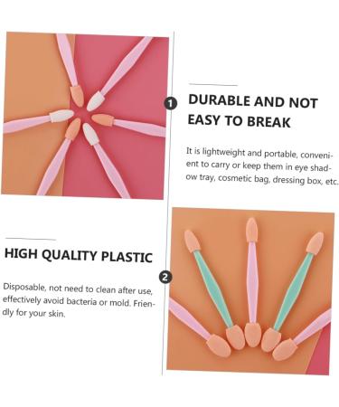 FOMIYES 3 Sets Eye Shadow Brush Miss Makeup Brush Double Head 7.4X1cmx3pcs As Shownx3pcs - Buy Online on GoSupps.com