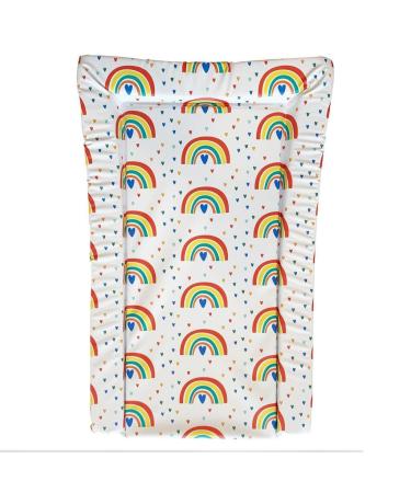 Obaby Changing Mat - Rainbow Multicolour 76 x 46 x 4cm 64OB0137 Multicoloured 76 x 46 x 4cm