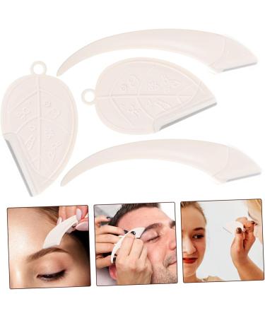 Minkissy 4-Piece Ergonomic Eyebrow Shaver Set | Manual Eye Razor for Women | Beauty Tools for Perfect Brows - Buy Online on GoSupps.com