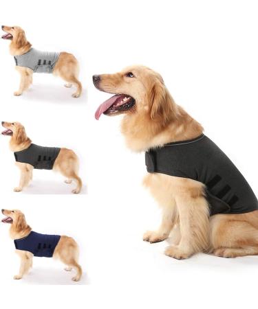 Eurobuy Dog Anxiety Jacket Therapeutic Anxiety Shirt Comfort Dog Anxiety Relief Coat Dog Calming Coat for Anxiety Stress Relief Small Medium Large XL Dogs M Dark Grey - Buy Online on GoSupps.com