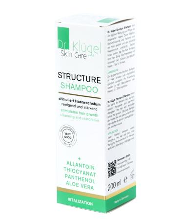 Dr. Sming Structure Shampoo - Anti Hair Loss Stimulates Growth Paraben & Silicone Free for Women & Men - 200ml - Buy Online on GoSupps.com