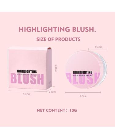Color Changing Moisturizing Blush - Multi-Use Cream for Cheeks, Lips, and Eyes | Waterproof Gel Formula | PH-Adjusting Pink Shade - Buy Online on GoSupps.com
