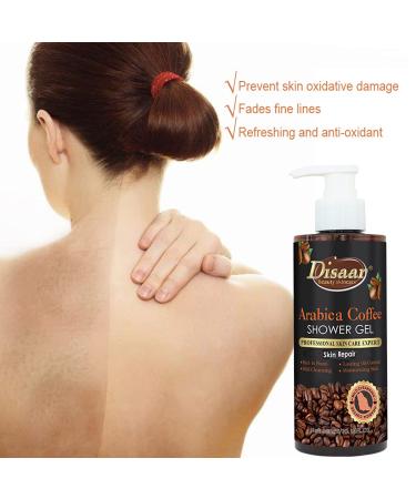 Arabica Coffee Shower Gel - Skin Repair & Moisturizing 300ml | Revitalize & Cleanse - Buy Online on GoSupps.com