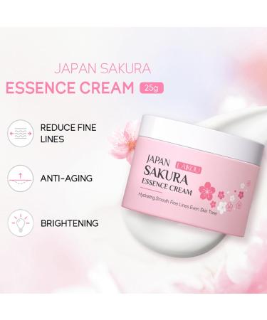 Japan SAKURA Essence Cream For Face Moisturiser Vitamin C Contained Anti Aging Face Cream For Women Nourish & Hydrating Face Cream For Mature Skin & Young Skin Sakura Moisturiser Face Women - Buy Online on GoSupps.com