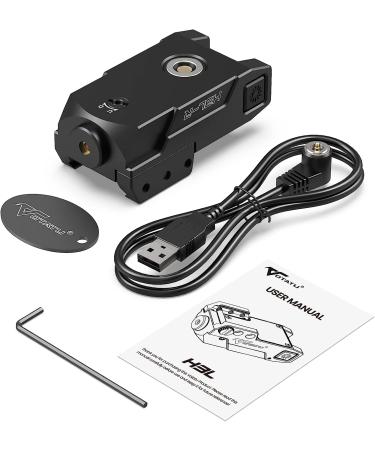 Votatu H3L-R Strobe Tactical Red Laser Sight | Ultra Low Profile Red Beam Laser | USB Charging | Ambidextrous Control - Buy Online on GoSupps.com