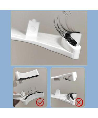 Magnetic Eyelashes with Applicator Reusable Dual Magnetic Lashes Kit without Eyeliner Magnetic Eyelashes Natural Look Wispy False Eyelashes No Glue or Liner Needed Easy to Wear - Buy Online on GoSupps.com