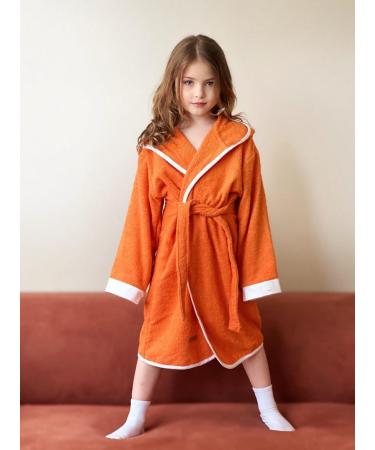 Ely Parker Kids Bathrobe - Super Soft Turkish Cotton Towel for Boys & Girls (Ages 13-14) | Thick Absorbent with Hood | Perfect for Bath & Beach - Buy Online on GoSupps.com