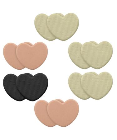 Foot Cushion Pad 6 Pairs of Metatarsal Pads High Heels Forefoot Inserts Ball of Foot Cushions Shoe Forefoot Pads Anti Sliding Shoe Insole for Women and Girls Supplies