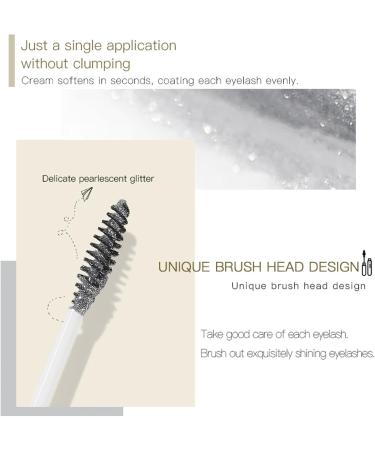 Mascara for Brows Sparkling Eyelashes Mascara Curling Mascara Waterproof Eyelash Mascara for Travel Sparkly Brows Eyelash Glitter Mascara Waterproof Mascara for Dorm - Buy Online on GoSupps.com