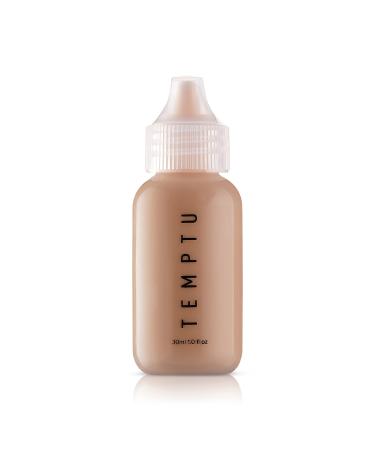 TEMPTU S/B Silicone-Based Airbrush Foundation: Professional Long-Wear Liquid Makeup Sheer To Full Coverage For A Hydrated Healthy-Looking Glow & Luminous Dewy Finish On All Skin Types 12 Shades 004 Sand 1 Fl Oz (Pack...