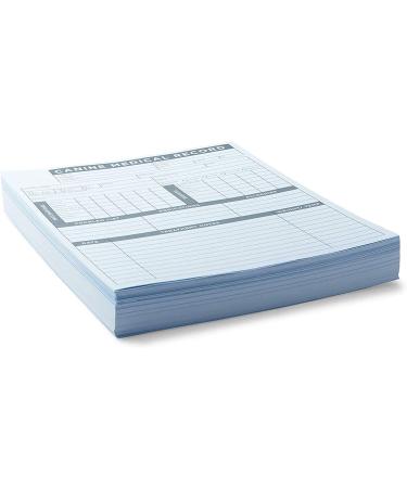 Okuna Outpost Pet Medical Record Sheets for Vets - Puppy Vaccine Cards (250 Pack) - Buy Online on GoSupps.com