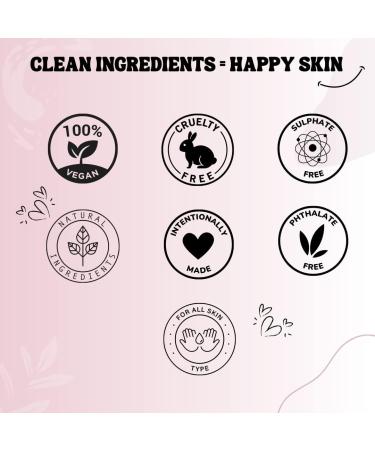 Blackcurrant Splash Exfoliating Body Wash & Shower Gel for Men & Women - Gentle Exfoliation with Charcoal Beads - Paraben & Sulfate Free - 300ml - Buy Online on GoSupps.com