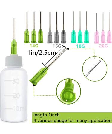 Expesumas 30ml Glue Applicator Bottles - 6 Pcs Plastic Dropper Bottles for Crafts & DIY Projects - Buy Online on GoSupps.com