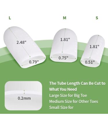 Premium Toe Caps - 8 Pairs | Gel Big Toe Protection Against Blisters & Corns | Breathable Silicone Big Toe Shells for Comfort - Buy Online on GoSupps.com