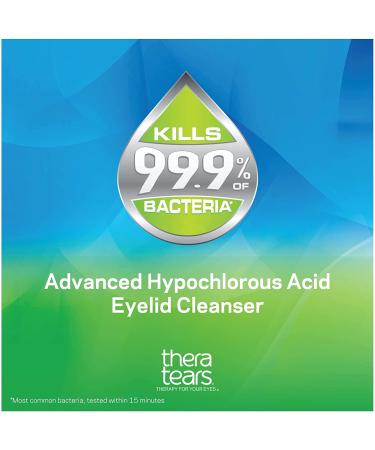 TheraTears SteriLid Antimicrobial Eyelid Cleanser 2 Fl Oz - Gentle Facial Wash - Buy Online on GoSupps.com
