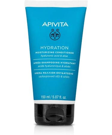 Apivita Moisturizing Conditioner All Hair Types Hyaluronic Acid & Aloe - Buy Online on GoSupps.com