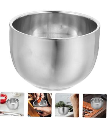 Professional Stahad Double-Walled Stainless Steel Shaving Foam Cup - Comfortable Shave for Men | Premium Shaving Soap & Razor Accessories - Buy Online on GoSupps.com
