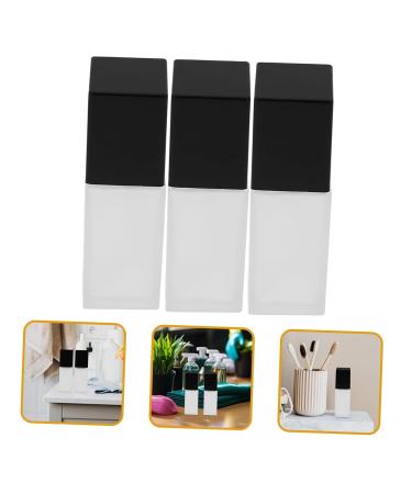 FRCOLOR 30ML Empty Lotion Bottle with Press Pump - Refillable Square Fluid Container for Cosmetics & Body Creams - Perfect for Travel - Buy Online on GoSupps.com