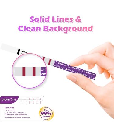 Premom Quantitative Ovulation Test Strips 60 Pack - Numerical Ovulation Reader Included - Buy Online on GoSupps.com