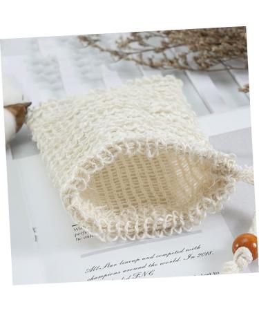 FRCOLOR 20 Pcs Sisal Soap Bags - Exfoliating Natural Soap Saver Pouches for Bathing | Eco-Friendly Soap Holder & Mesh Cleansing Net - Buy Online on GoSupps.com