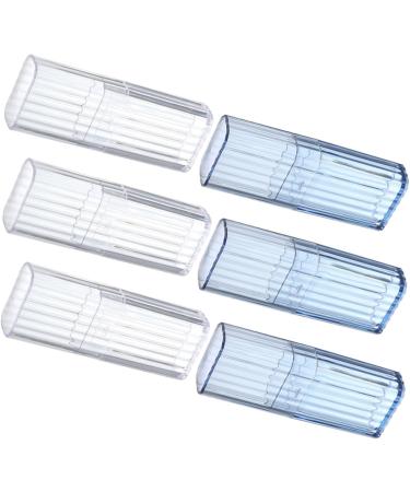 Coheali 24 STK Toncher Bock Stoper - Makeup Pad & Cotton Swab Organizer Container - Travel-Friendly 4 Color Mini Set - Buy Online on GoSupps.com