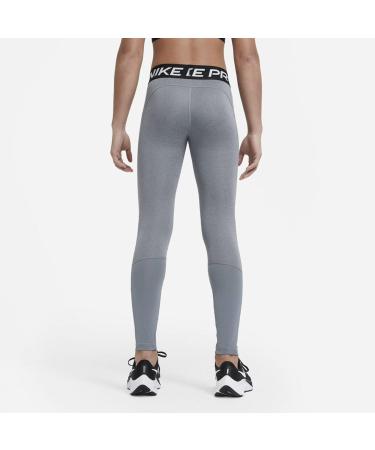Nike Girls' Nets G Np Tght 140 Carbon Heather | Buy Internationally | Best Quality Athletic Leggings - Buy Online on GoSupps.com