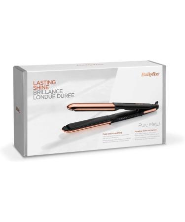 Buy Babyliss ST481E Pure Metal Rose Gold Hair Straightener | International Shipping Available - Buy Online on GoSupps.com