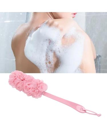 Shower Back Scrubber - Long Handle Exfoliating Bath Sponge Brush for Adults | Soft & Convenient Bathroom Accessory - Buy Online on GoSupps.com